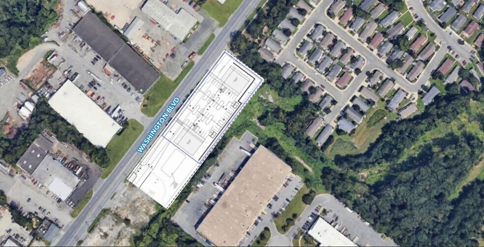 8391 Washington Blvd, Jessup, MD à vendre - Photo du bâtiment - Image 2 de 6