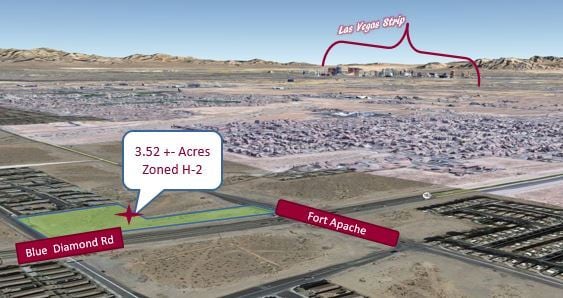 W Blue Diamond Rd, Las Vegas, NV for sale - Building Photo - Image 1 of 8