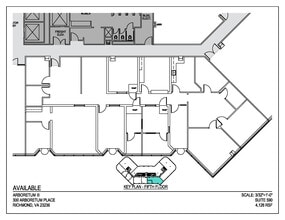 300 Arboretum Pl, Richmond, VA for lease Floor Plan- Image 1 of 2
