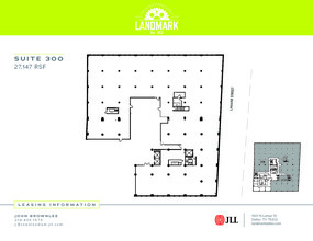 1801 N Lamar St, Dallas, TX à louer Plan d  tage- Image 1 de 10