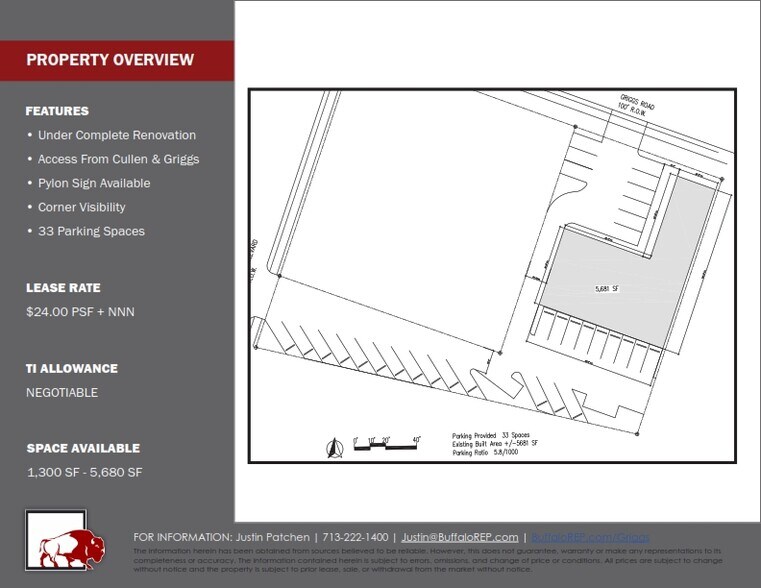 4518 Griggs Rd, Houston, TX à louer - Plan d’étage - Image 3 de 3