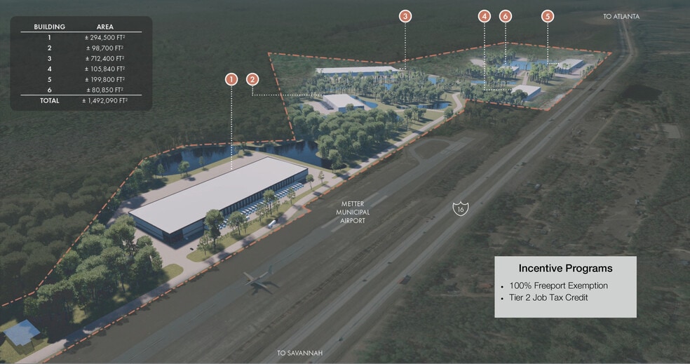 Highway 16, Metter, GA for sale - Building Photo - Image 1 of 5