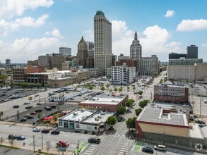 314 E 3rd St, Tulsa, OK - AÉRIEN Vue de la carte
