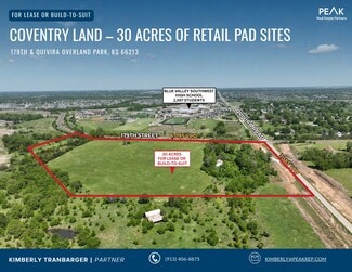 More details for 179th Quivira Rd, Olathe, KS - Land for Lease
