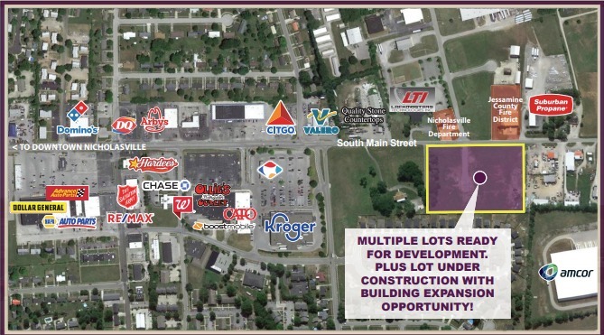 1201 S Main St, Nicholasville, KY for lease - Site Plan - Image 1 of 3