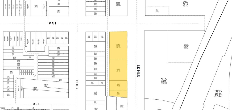 2000-2014 5th St NE, Washington, DC à louer - Plan cadastral - Image 2 de 31