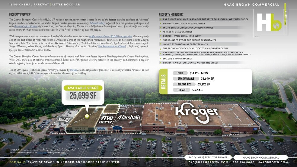 16105 Chenal Pky, Little Rock, AR à louer - Photo du bâtiment - Image 2 de 8