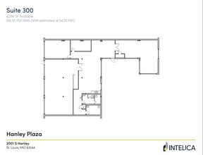 2001 S Hanley Rd, Brentwood, MO for lease Floor Plan- Image 1 of 1