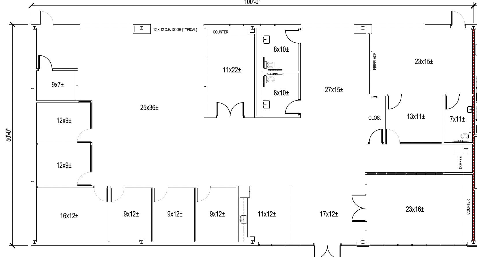 15520 Highway 114, Justin, TX à louer Plan d’étage- Image 1 de 1