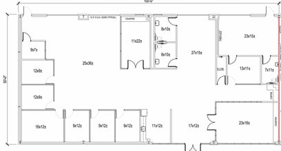 15520 Highway 114, Justin, TX à louer Plan d’étage- Image 1 de 1