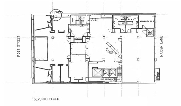 170 Maiden Ln, San Francisco, CA for lease Floor Plan- Image 1 of 3