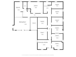 4625-4629 S Harvard Ave, Tulsa, OK for lease Floor Plan- Image 1 of 4