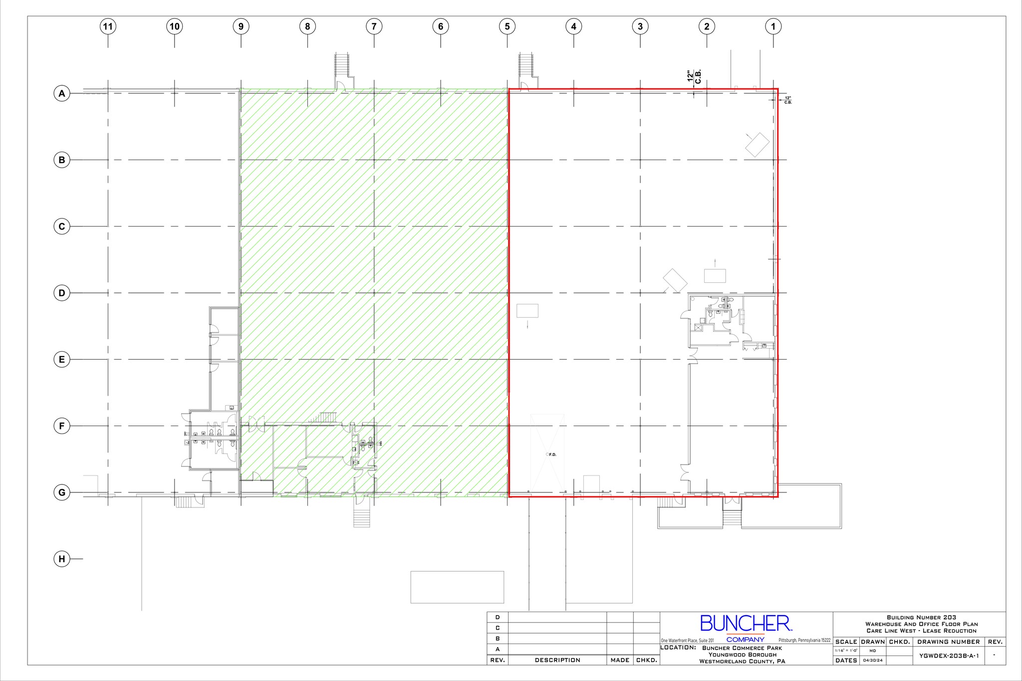 Avenue B, Youngwood, PA à louer Plan de site- Image 1 de 6