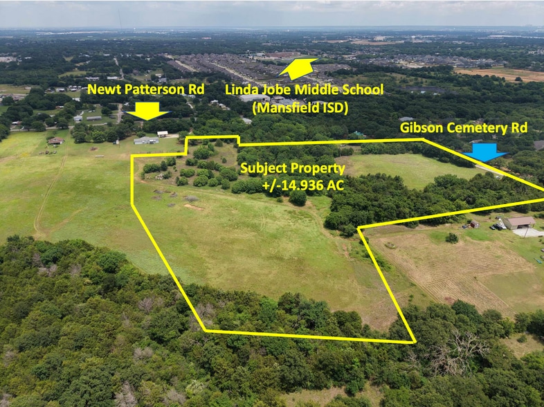 5542 Newt Patterson Rd, Mansfield, TX for sale - Aerial - Image 2 of 11