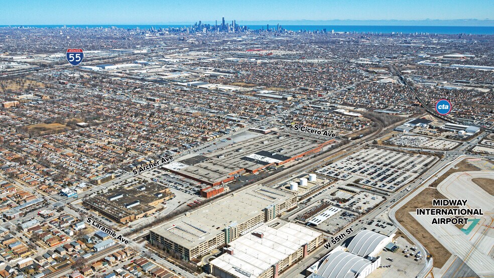 5240-5360 S Cicero Ave, Chicago, IL à louer - Photo principale - Image 1 de 9