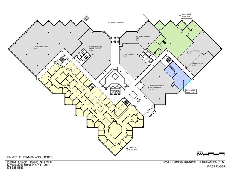 325 Columbia Tpke, Florham Park, NJ for sale - Floor Plan - Image 1 of 1