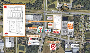1633 S Poinciana Blvd, Kissimmee, FL - Aerial  map view