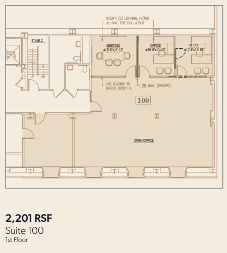 436 14th St, Oakland, CA à louer Plan d’étage- Image 1 de 1