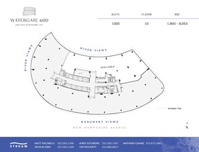 600 New Hampshire Ave NW, Washington, DC for lease Floor Plan- Image 2 of 2