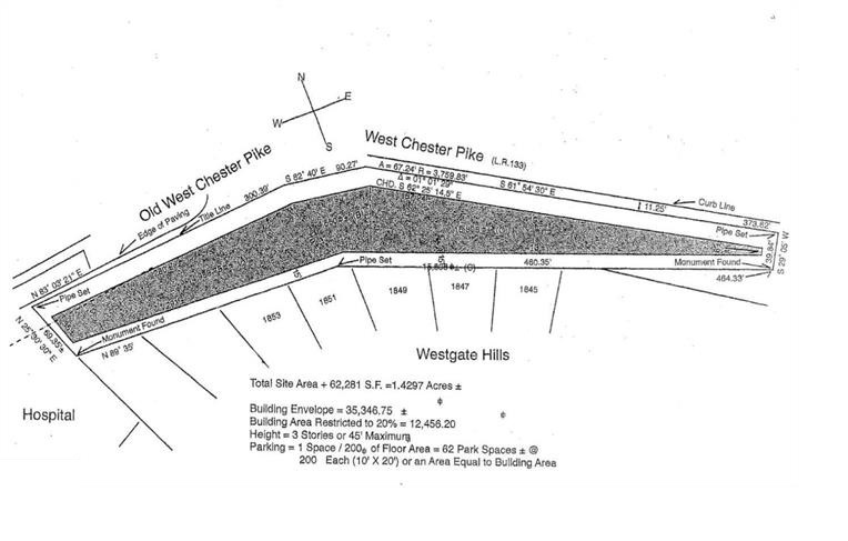 1950 West Chester Pike, Havertown, PA for sale - Site Plan - Image 1 of 1