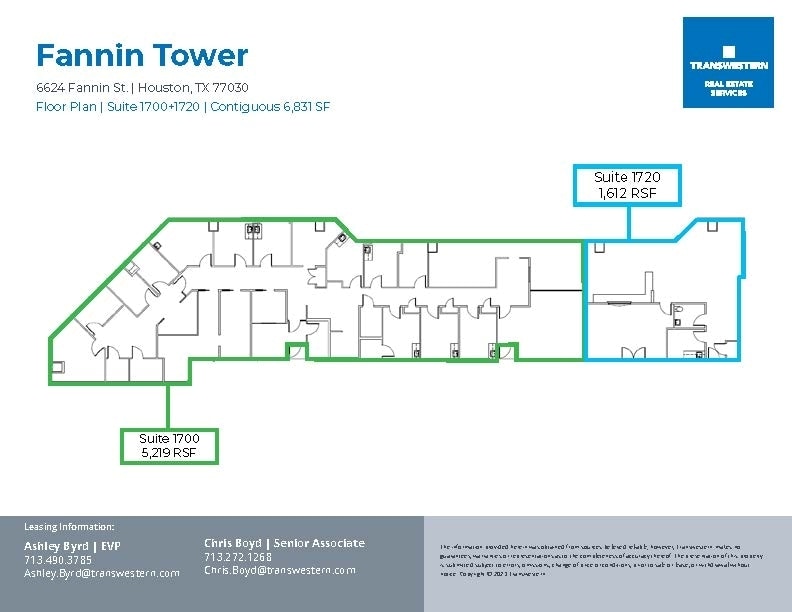 6624 Fannin St, Houston, TX for lease Floor Plan- Image 1 of 1