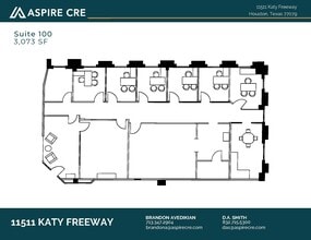 11511 Katy Fwy, Houston, TX for lease Floor Plan- Image 1 of 1