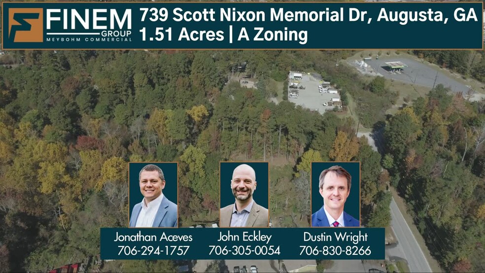 739 Scott Nixon Memorial Dr, Augusta, GA à vendre - Vidéo sur l’inscription commerciale - Image 2 de 16