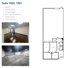 1509-1521 Central Park Dr, Hurst, TX à louer Plan d’étage- Image 1 de 1