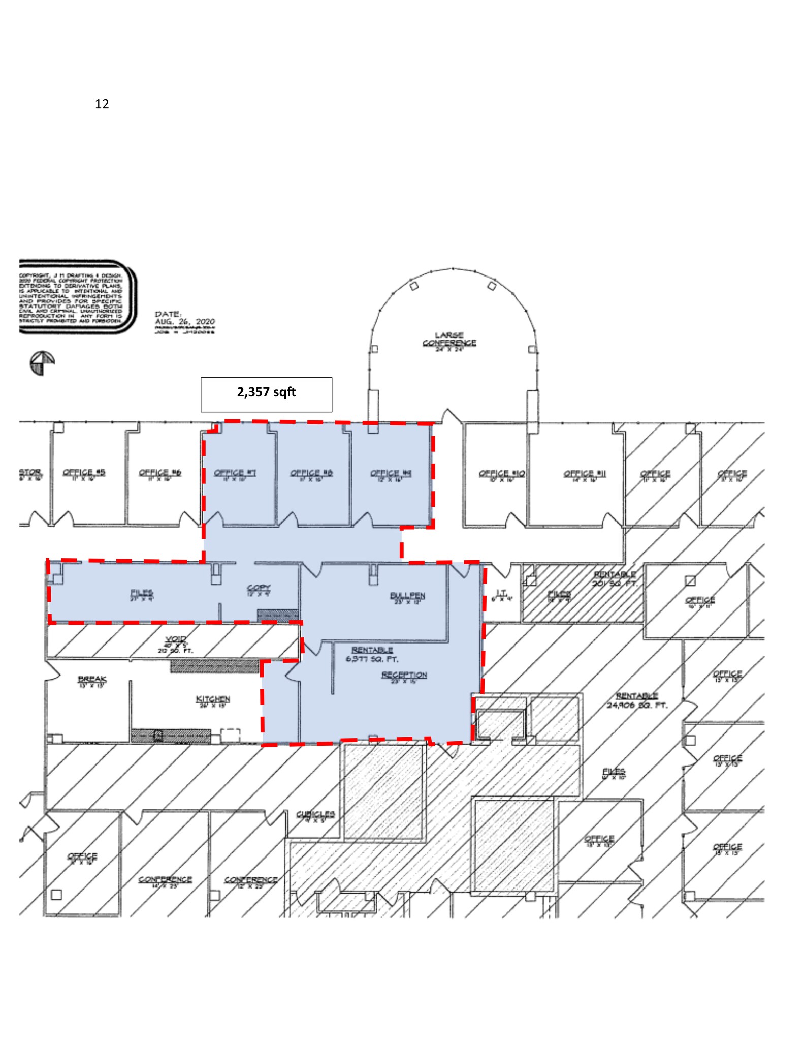 3300 N A St, Midland, TX à louer Plan de site- Image 1 de 1