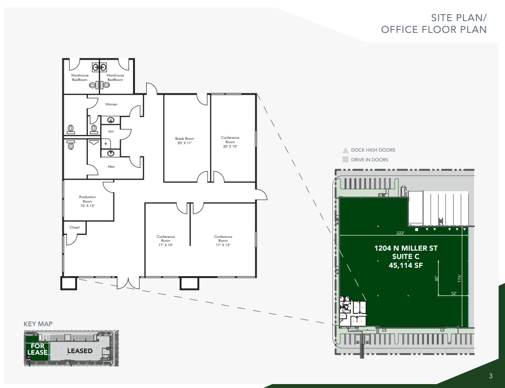 1153 N Ocean Cir, Anaheim, CA for lease Floor Plan- Image 1 of 1