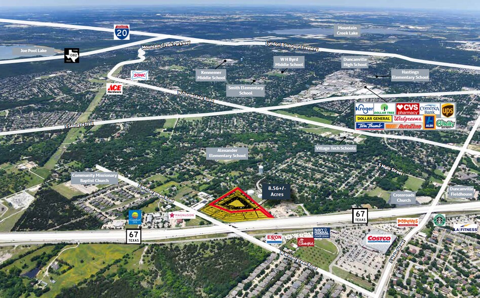 1497 N J Elmer Weaver Fwy, Cedar Hill, TX à vendre - Photo du bâtiment - Image 3 de 4