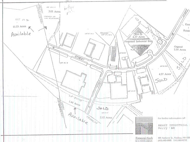 Plus de détails pour 15 A St, Derry, NH - Terrain à louer