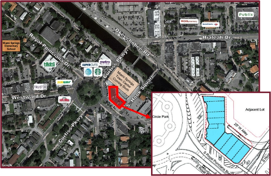 1 S Royal Poinciana Blvd, Miami, FL for lease - Aerial - Image 3 of 7