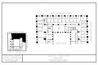 25 E Washington St, Chicago, IL for lease Site Plan- Image 1 of 1