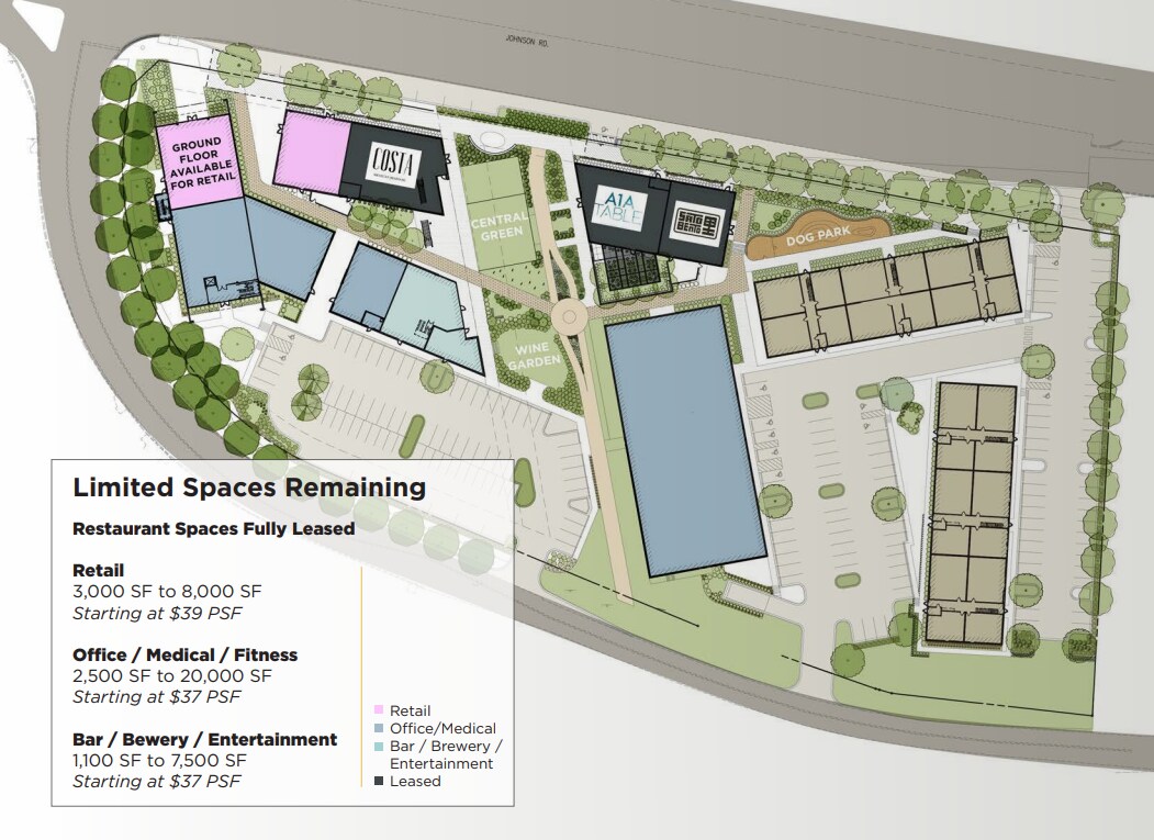 0 Johnson Mill Blvd, Fayetteville, AR for lease Site Plan- Image 1 of 11