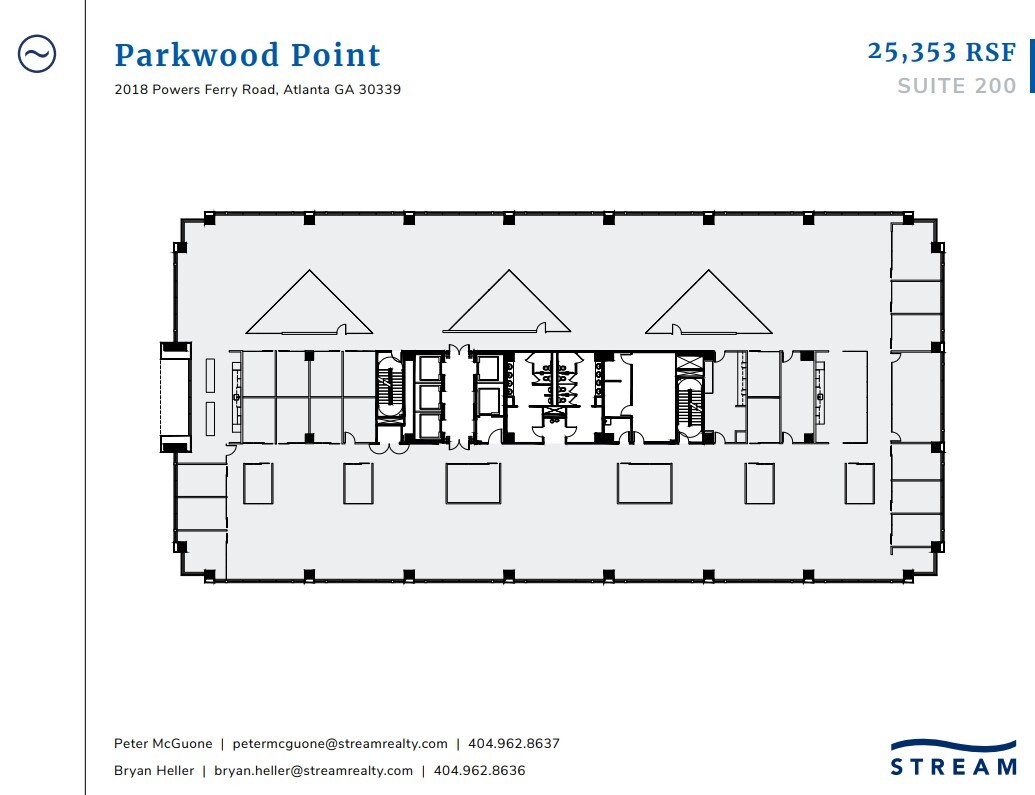 2018 Powers Ferry Rd SE, Atlanta, GA à louer Plan d  tage- Image 1 de 1