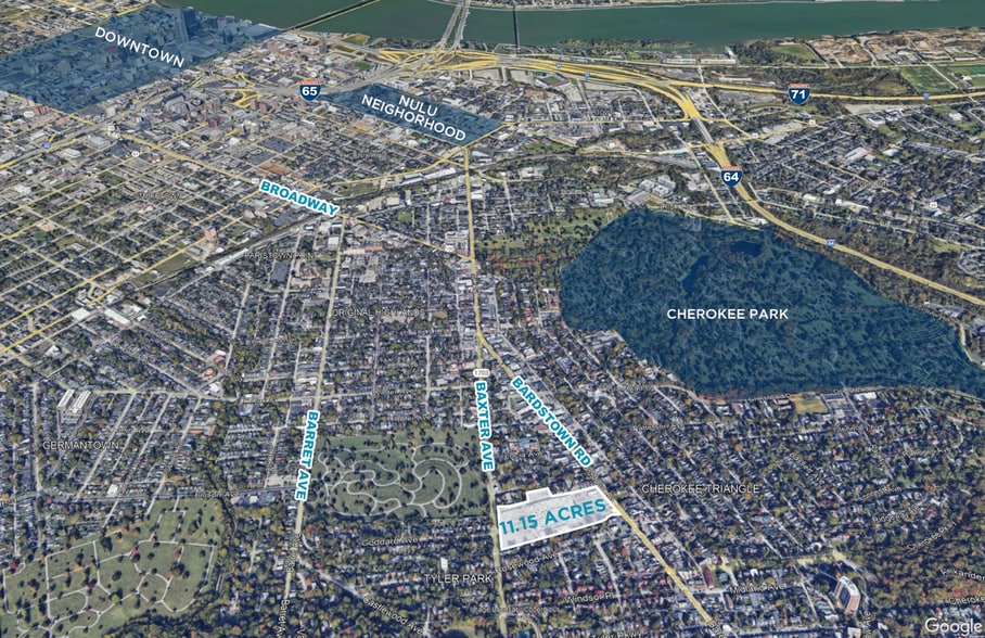 1250 Bardstown Rd, Louisville, KY for sale - Aerial - Image 2 of 2