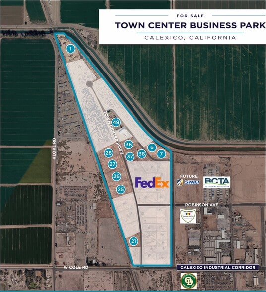 Towncenter Pky, Calexico, CA for sale - Site Plan - Image 1 of 1