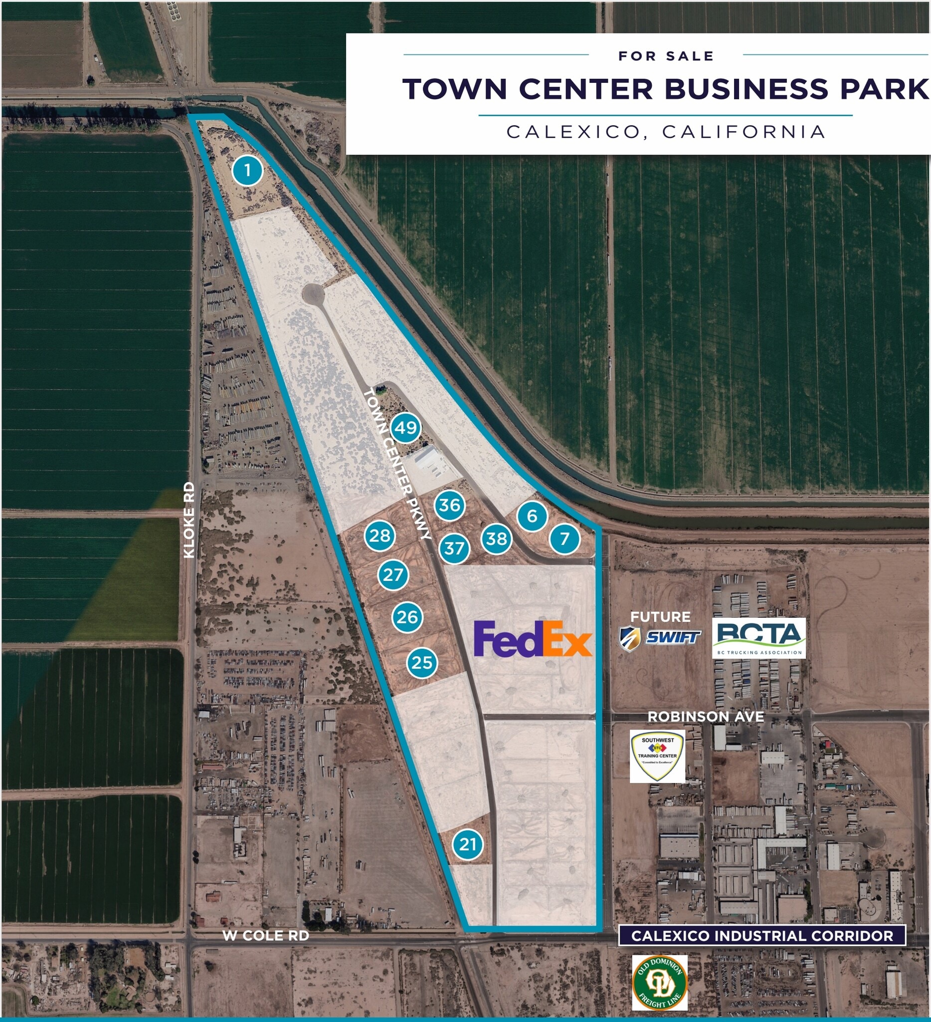 Towncenter Pky, Calexico, CA for sale Site Plan- Image 1 of 2