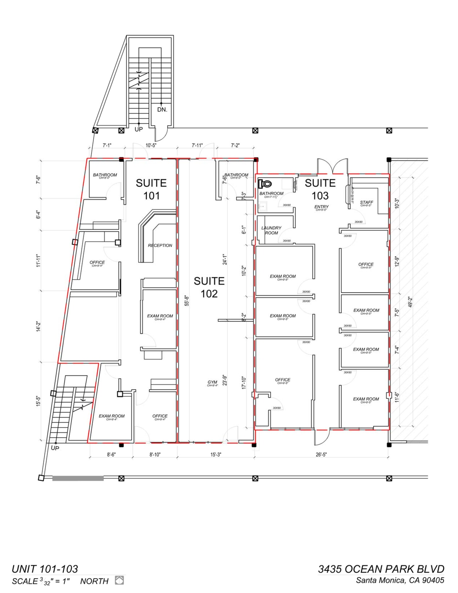 3435 Ocean Park Blvd, Santa Monica, CA à louer Plan de site- Image 1 de 1