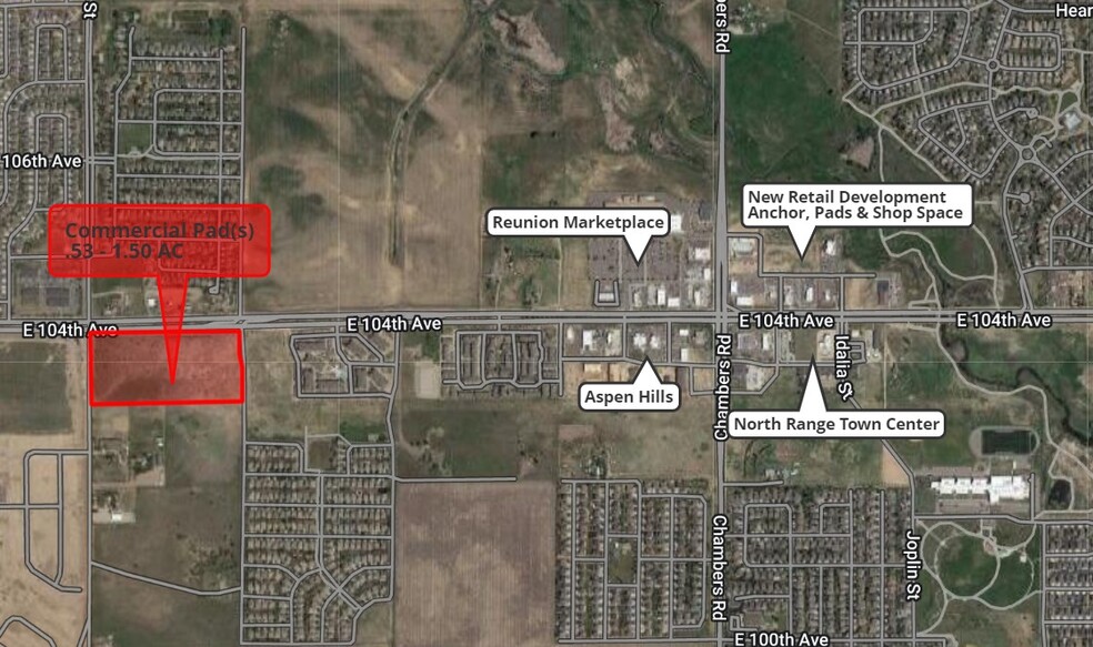 E 104th Ave & Potomac St, Commerce City, CO for lease - Building Photo - Image 1 of 1