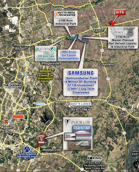 0000 Highway 79, Taylor, TX for sale - Aerial - Image 3 of 3