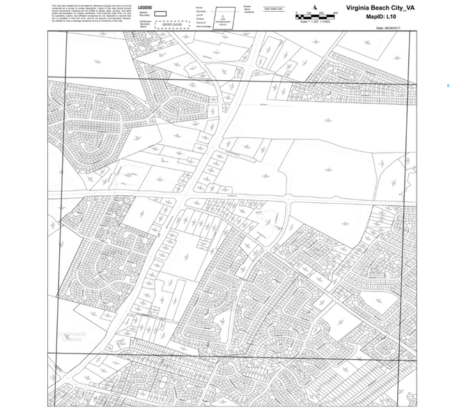 1557 General Booth Blvd, Virginia Beach, VA à vendre - Plan cadastral - Image 2 de 3