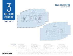 3 Hutton Centre Dr, Santa Ana, CA à louer Plan d’étage- Image 2 de 2