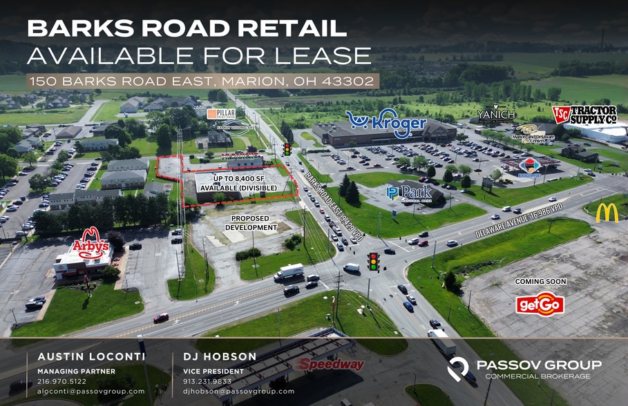 150 Barks Rd E, Marion, OH for lease - Building Photo - Image 1 of 6