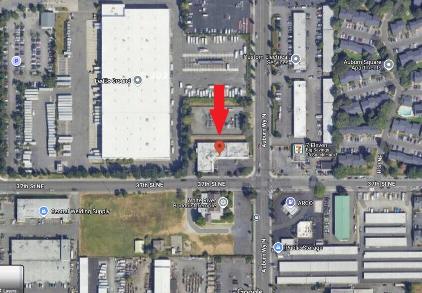 3705 Auburn Way N, Auburn, WA à louer - Photo du bâtiment - Image 3 de 3