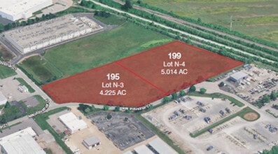 195-199 NW Industrial Ct, Bridgeton, MO - Aerial map view