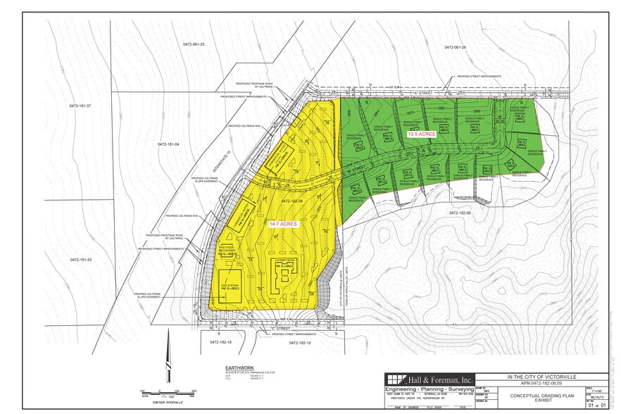 Stoddard Wells Rd. East, Victorville, CA à vendre - Aérien - Image 3 de 3