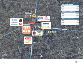 4646 W Commerce St, San Antonio, TX - Aérien Vue de la carte