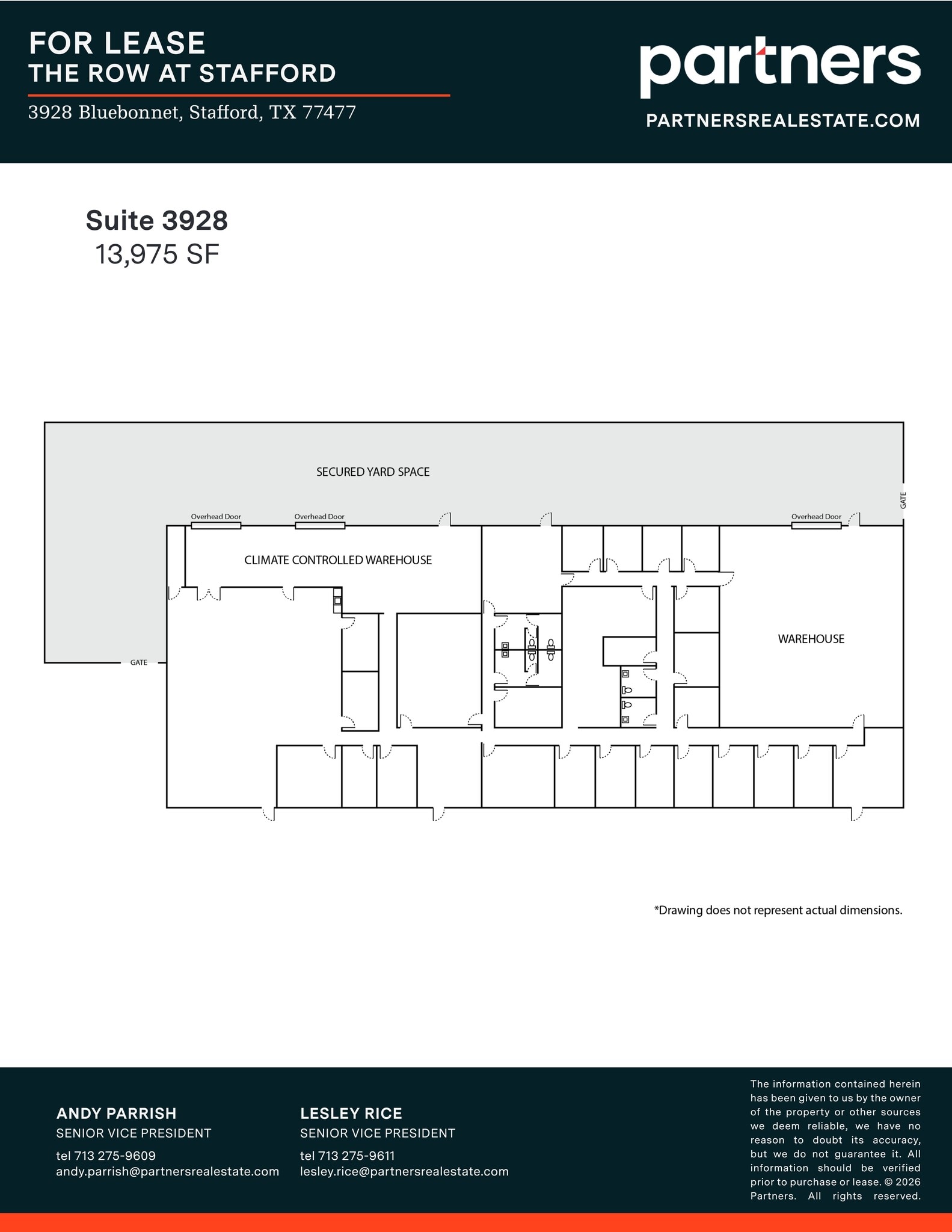 3750-3776 Greenbriar Dr, Stafford, TX à louer Plan de site- Image 1 de 1